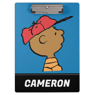 Peanuts Franklin Baseball Cap Clipboard