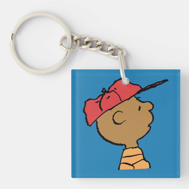 Peanuts | Franklin Baseball Cap Keychain (Front)