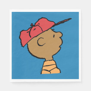 Peanuts Franklin Baseball Cap Napkins