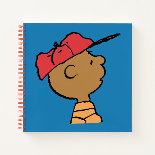 Peanuts  Franklin Baseball Cap Notebook