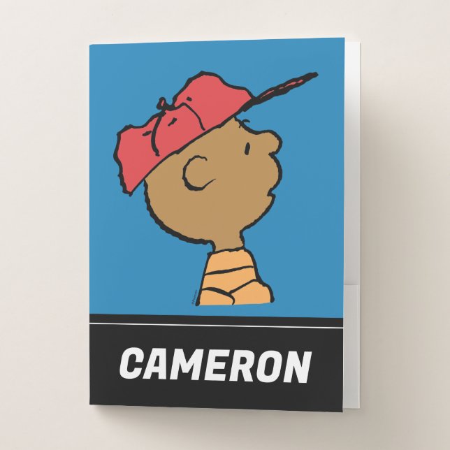 Peanuts | Franklin Baseball Cap Pocket Folder (Front)