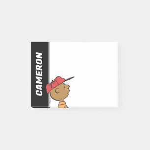 Peanuts Franklin Baseball Cap Post-it Notes