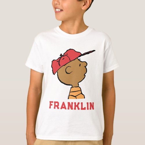 Peanuts  Franklin Baseball Cap T_Shirt