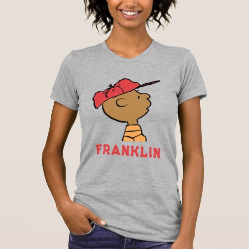 Peanuts  Franklin Baseball Cap T_Shirt