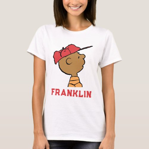 Peanuts  Franklin Baseball Cap T_Shirt
