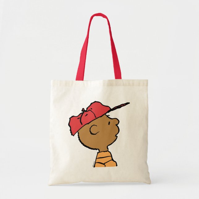 Peanuts | Franklin Baseball Cap Tote Bag (Front)