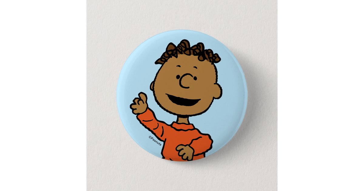 Peanuts | Franklin Button | Zazzle Peanuts | Franklin Button | Zazzle