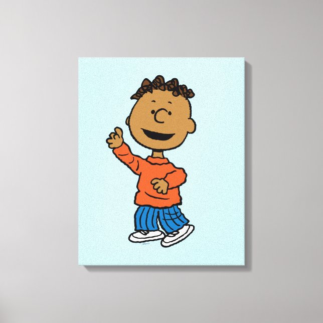 Peanuts | Franklin Canvas Print (Front)