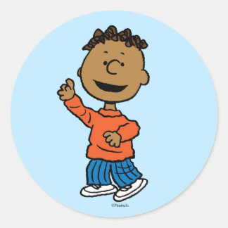 Peanuts | Franklin Classic Round Sticker