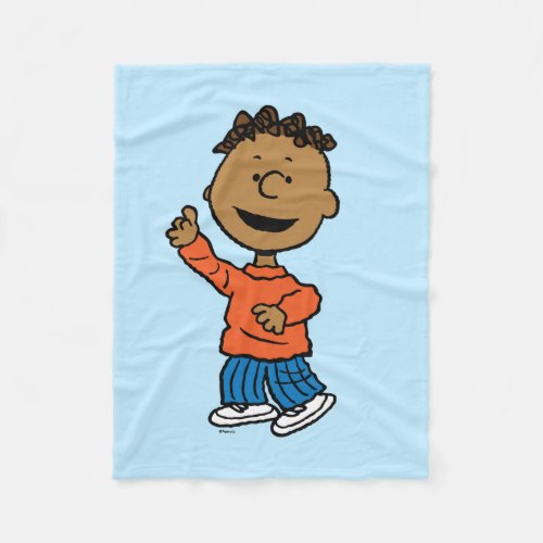 Peanuts  Franklin Fleece Blanket