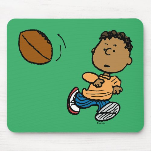 Peanuts  Franklin Football Mouse Pad
