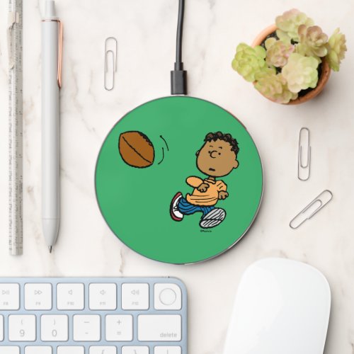 Peanuts  Franklin Football Wireless Charger