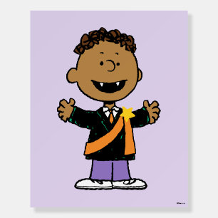 Peanuts Franklin Halloween Vampire Foam Board