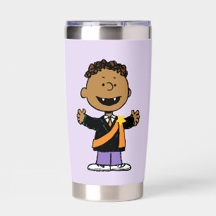 Peanuts Franklin Halloween Vampire Insulated Tumbler
