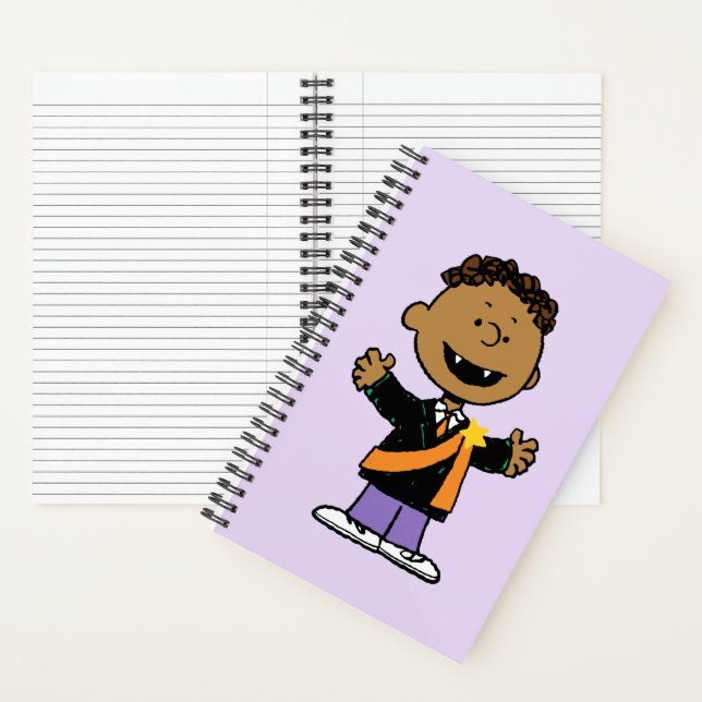 Peanuts | Franklin Halloween Vampire Notebook (Inside)