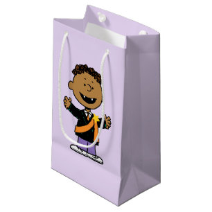 Peanuts   Franklin Halloween Vampire Small Gift Bag