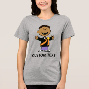 Peanuts Franklin Halloween Vampire Tri-Blend Shirt