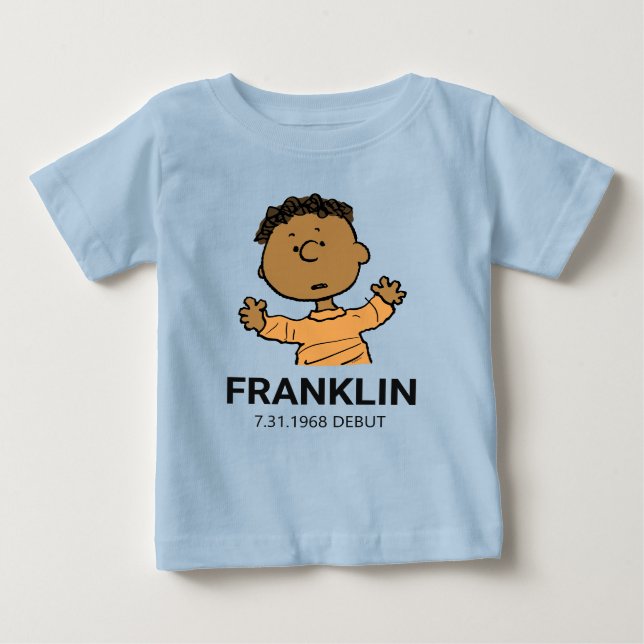 Peanuts | Franklin Look Baby T-Shirt (Front)