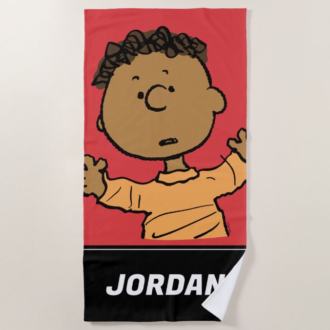 Peanuts | Franklin Look Beach Towel (Front)