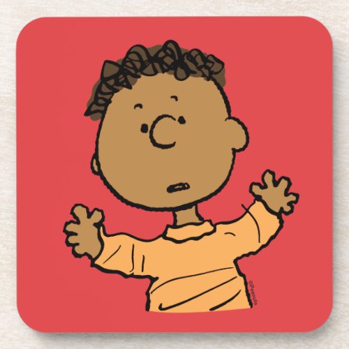 Peanuts  Franklin Look Beverage Coaster