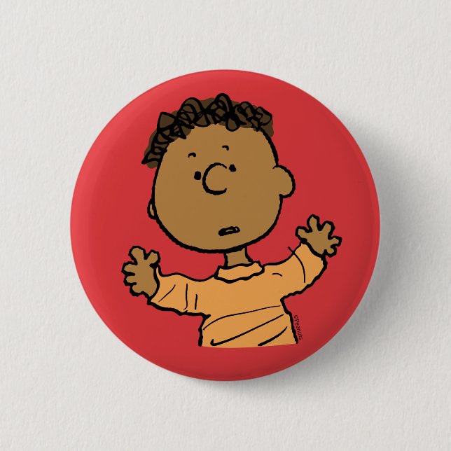 Peanuts | Franklin Look Button (Front)