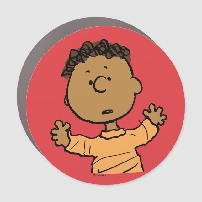 Peanuts | Franklin Look Car Magnet (Front)
