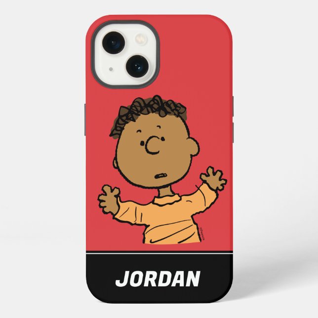 Peanuts | Franklin Look Iphone Case (Back)
