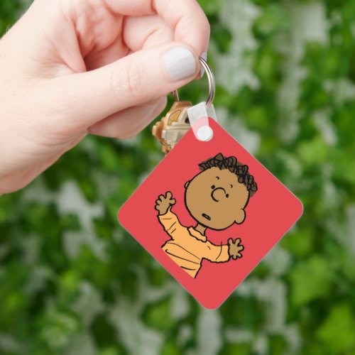 Peanuts  Franklin Look Keychain