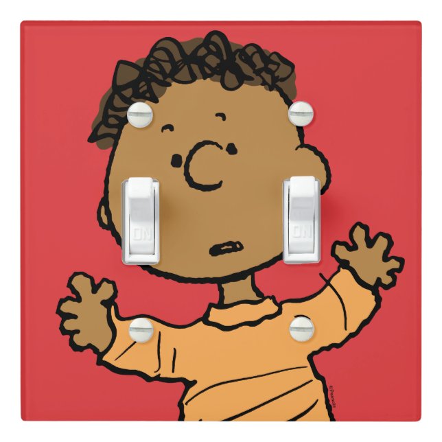 Peanuts | Franklin Look Light Switch Cover (In Situ)