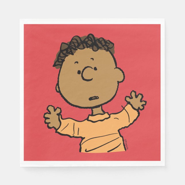 Peanuts | Franklin Look Napkins (Front)