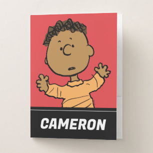 Peanuts Franklin Look Pocket Folder