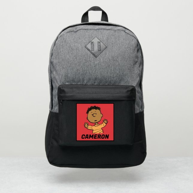 Peanuts | Franklin Look Port Authority® Backpack (Front)