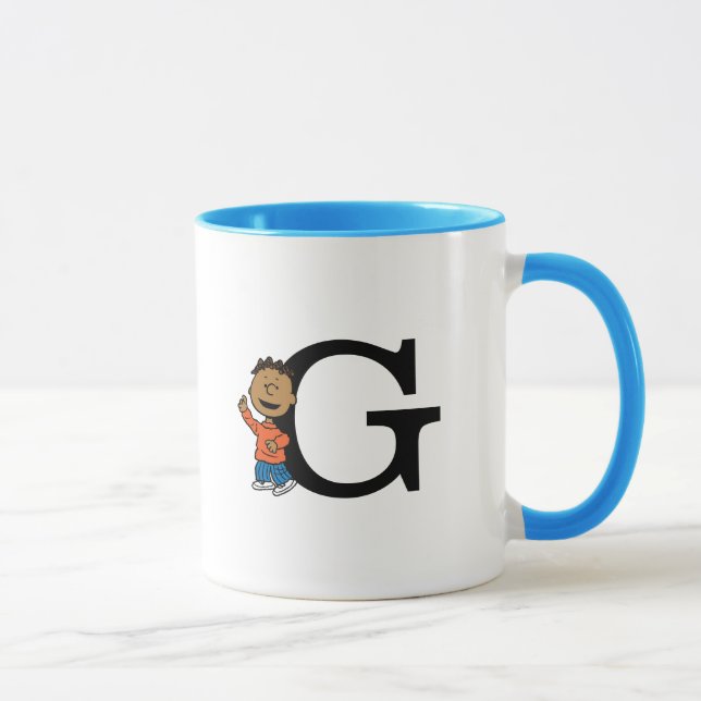 Peanuts | Franklin Monogram G Mug (Right)