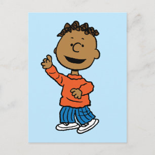 Peanuts Franklin Postcard