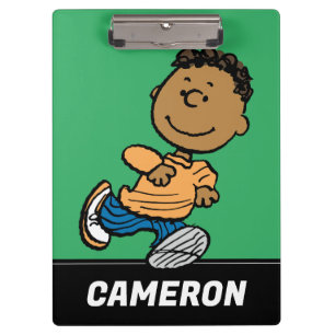 Peanuts Franklin Running Clipboard