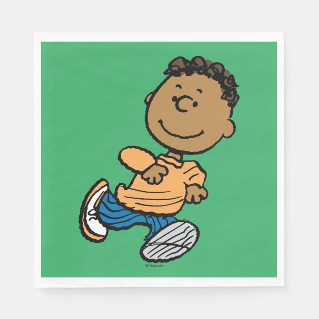 Peanuts | Franklin Running Napkins (Front)