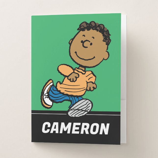 Peanuts | Franklin Running Pocket Folder (Front)