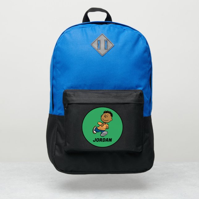 Peanuts | Franklin Running Port Authority® Backpack (Front)