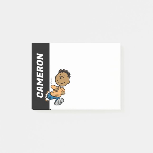 Peanuts | Franklin Running Post-it Notes (Front)