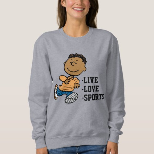 Peanuts  Franklin Running Sweatshirt