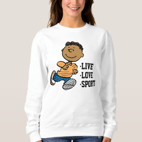 Peanuts  Franklin Running Sweatshirt