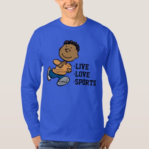 Peanuts  Franklin Running T_Shirt