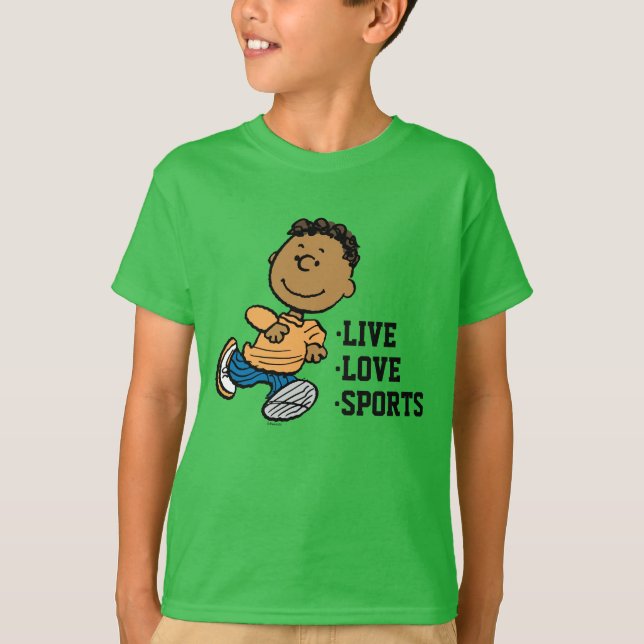 Peanuts | Franklin Running T-Shirt (Front)