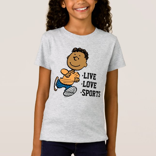 Peanuts | Franklin Running T-Shirt (Front)