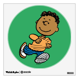 Peanuts Franklin Running Wall Decal