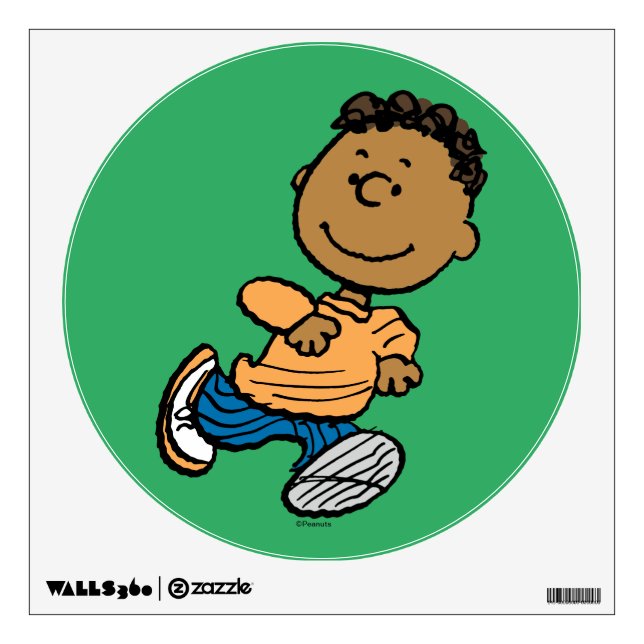 Peanuts | Franklin Running Wall Decal (Front)