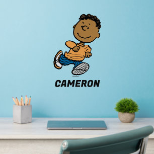 Peanuts Franklin Running Wall Decal