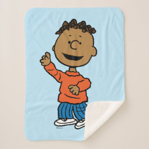 Peanuts Franklin Sherpa Blanket
