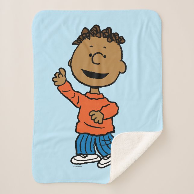 Peanuts | Franklin Sherpa Blanket (Front)