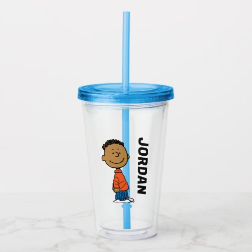 Peanuts  Franklin Smile Acrylic Tumbler